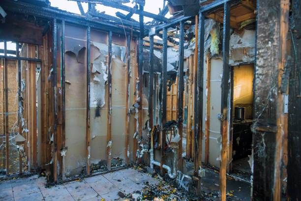 Professional Emergency Fire Cleanup technician working in Garrison, MD